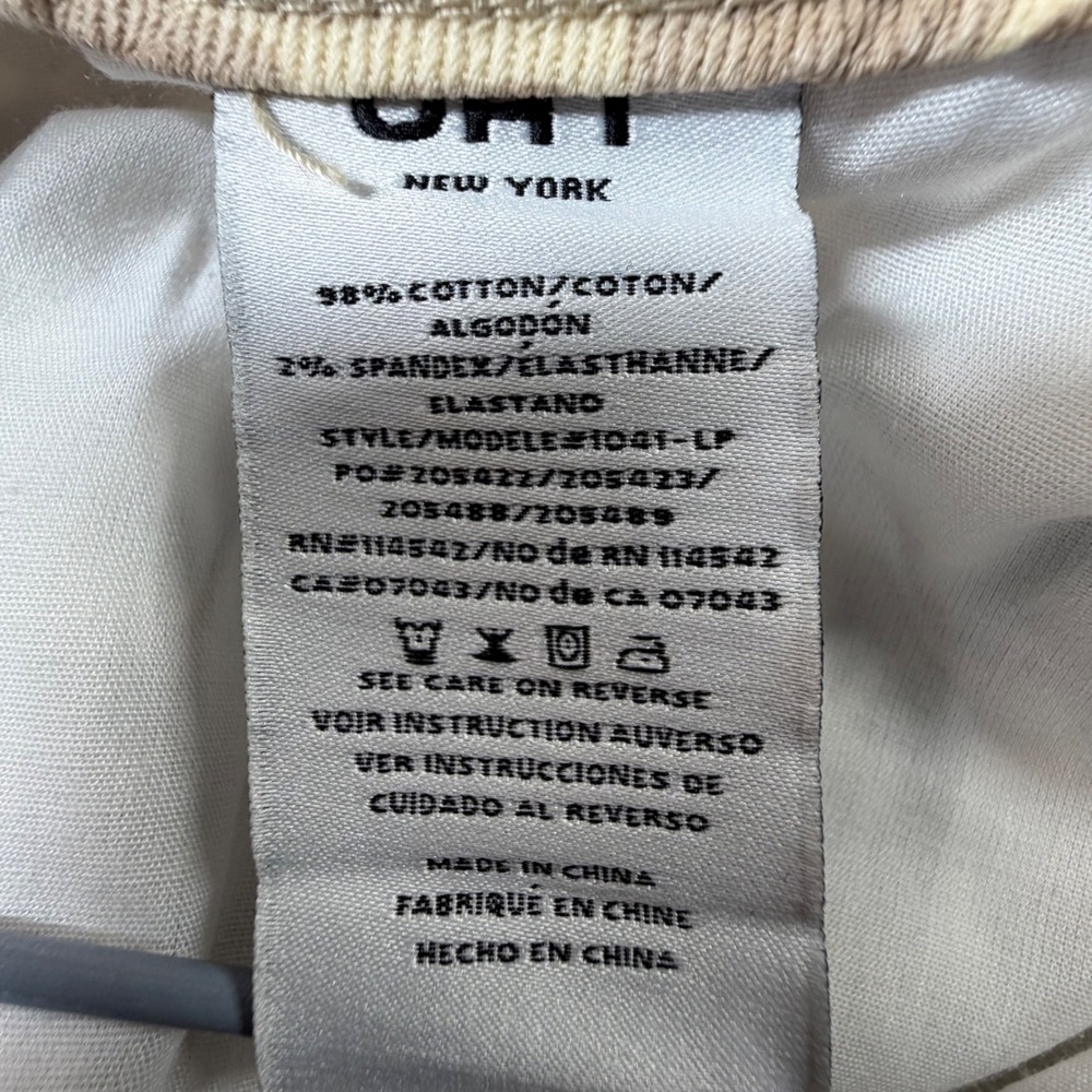 OAT New York High Rise Wide Leg Women 6/28 Tan Leopard Print Denim Jeans Party - Picture 9 of 14